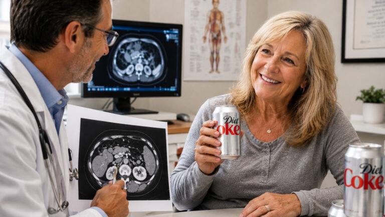 WOMAN’S STOMACH CONDITION CURED AFTER DOCTORS TELL HER TO DRINK LITERS OF DIET COKE