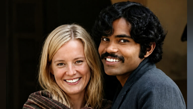 IN 1975, AN INDIAN ARTIST FELL IN LOVE WITH A SWEDISH TOURIST AND CYCLED MORE THAN 11,000 KM FROM INDIA TO EUROPE JUST TO BE WITH HER