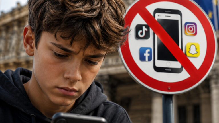 FRANCE BECOMES FIRST EU NATION TO BAN SOCIAL MEDIA FOR KIDS UNDER 15