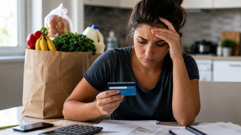 MORE THAN 25% OF US WORKING-AGE ADULTS WHO USED CREDIT CARDS TO COVER GROCERY COSTS LAST YEAR STRUGGLED TO REPAY THEIR BILLS IN FULL LATER ON