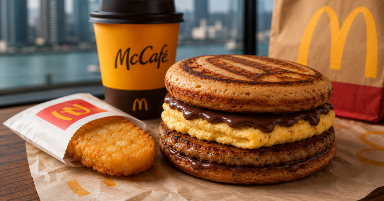 McDonald’s is releasing a chocolate-flavored McGriddle for a limited time in Hong Kong