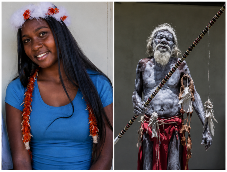 A PROUD ABORIGINAL ELDER TRAVELS OVER 3000 KM FROM HIS REMOTE ISLAND TO BE AT HIS GRANDDAUGHTER’S GRADUATION