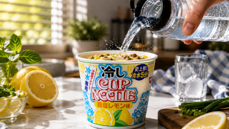NISSIN HAS REVEALED THE WORLD’S FIRST CUP NOODLE THAT COOKS WITH COLD WATER