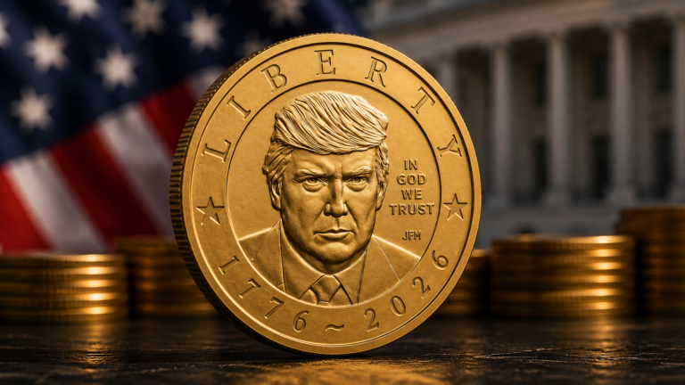 U.S. MINT WILL PRODUCE A $1 COIN WITH TRUMP’S FACE ON IT, TREASURY SECRETARY SAYS