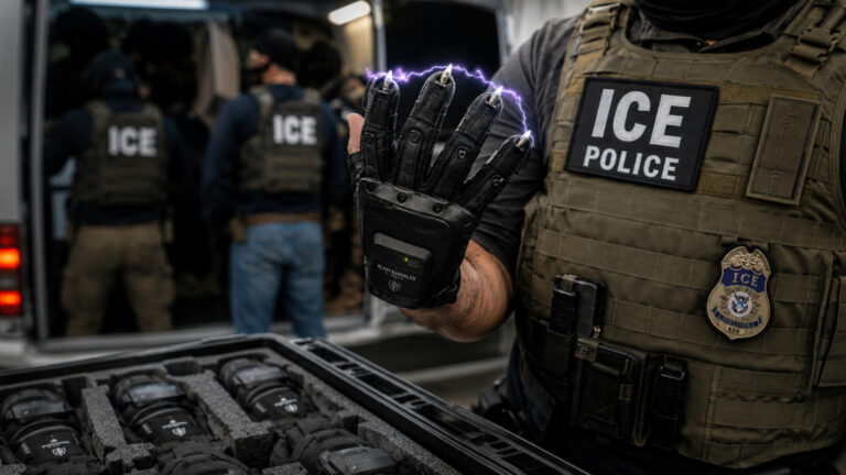 ICE AGENTS GETTING ELECTRIC SHOCK GLOVES FOR $20M