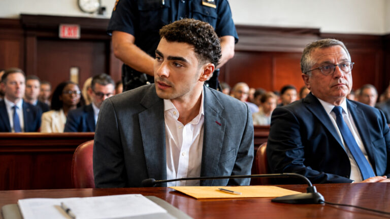 20 MONTHS AFTER BRIAN THOMPSON’S KILLING, MANGIONE PLEADS GUILTY