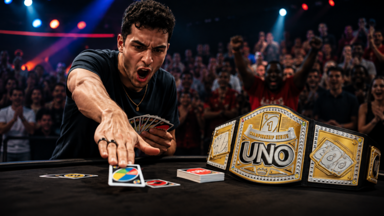 UNO IS RUNNING A WORLD CHAMPIONSHIP WITH A $50,000 PRIZE AND A WWE-STYLE TITLE BELT