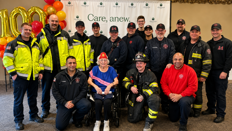 99-YEAR-OLD WOMAN REQUESTED “HUNKY FIREFIGHTERS” AND THE ENTIRE STATION SHOWED UP