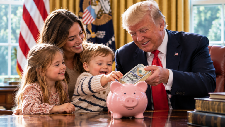 TRUMP ADMINISTRATION SERIOUSLY CONSIDERS GIVING STAY-AT-HOME PARENTS $9,000 PER CHILD