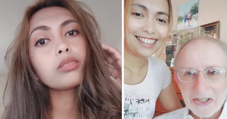 THEY HAVE A 42-YEAR AGE GAP, MET ON A DATING SITE, AND PEOPLE CONSTANTLY MISTAKE HIM FOR HER GRANDFATHER