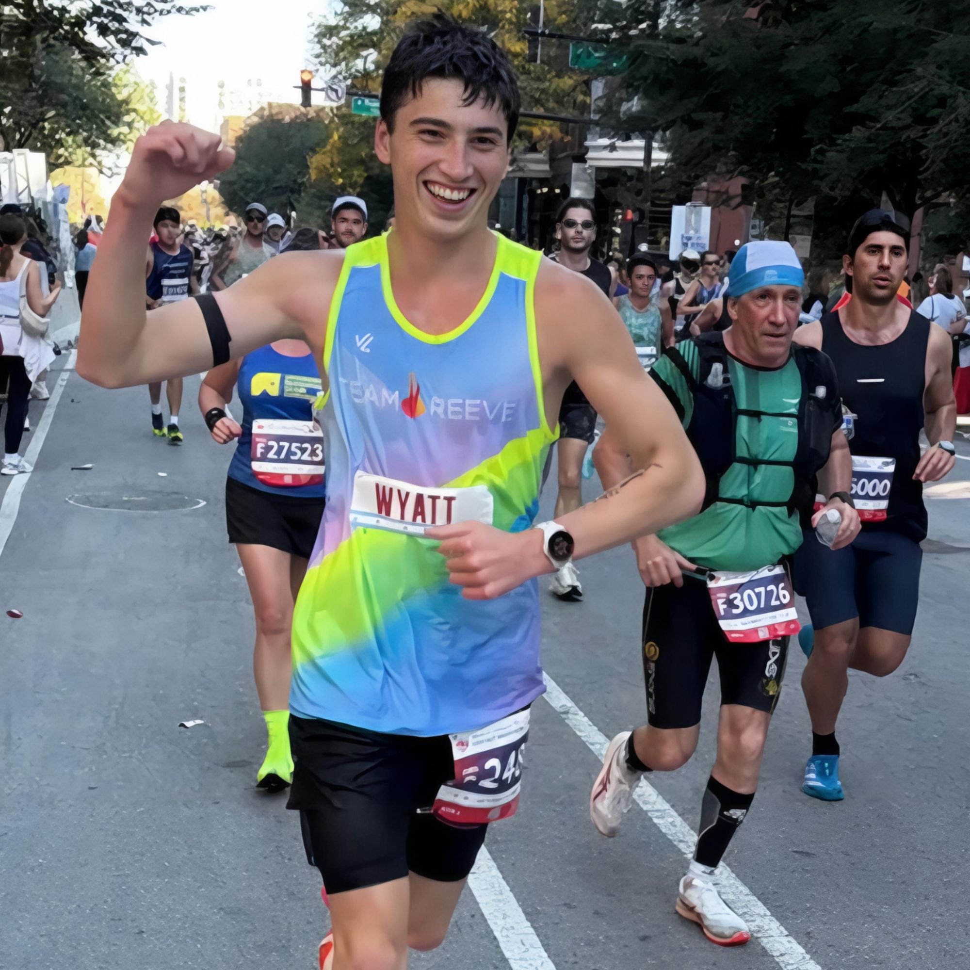 PARALYZED TEEN RUNS CHICAGO MARATHON IN 3:56:28