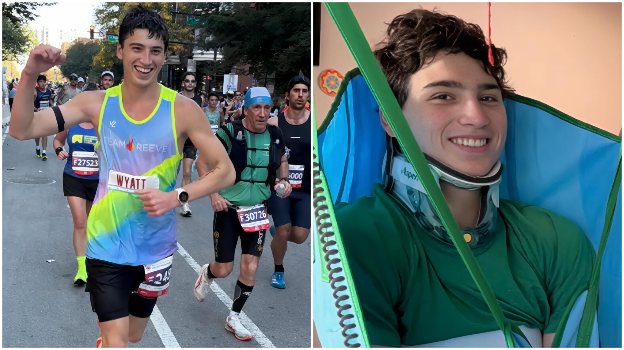 PARALYZED TEEN RUNS CHICAGO MARATHON IN 3:56:28