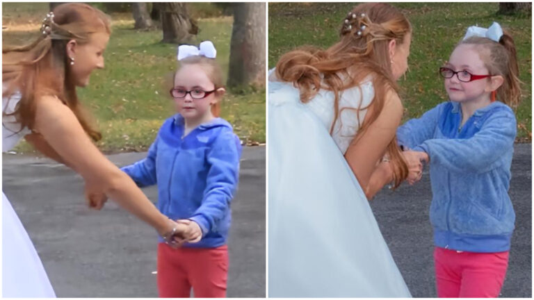 GIRL, 5, WITH AUTISM MISTOOK A BRIDE FOR CINDERELLA