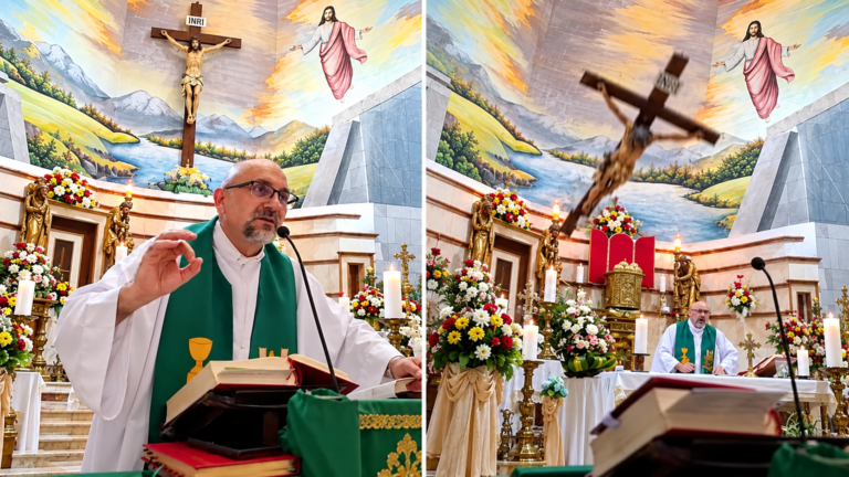 PRIEST KILLED BY FALLING CRUCIFIX DURING LIVESTREAMED MASS
